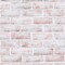 Tempaper Whitewashed Brick Peel and Stick Wallpaper Red/White